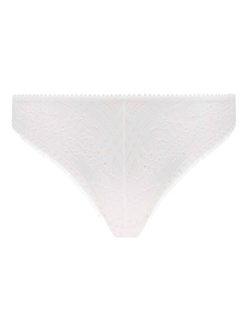 Tanga brésilien FLAMENCO - Brigitte Bardot Lingerie Blanc - Kiabi