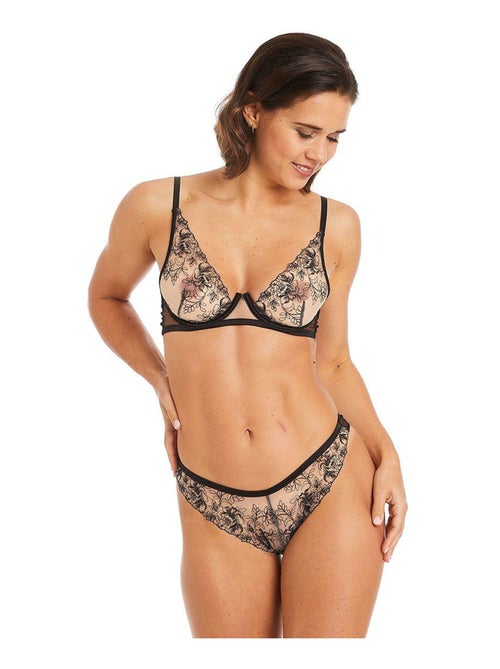 Tanga brésilien SPLASH - Pomm'Poire - Kiabi