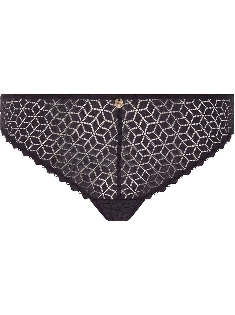 Tanga CAROLINA - Morgan Lingerie Noir - Kiabi
