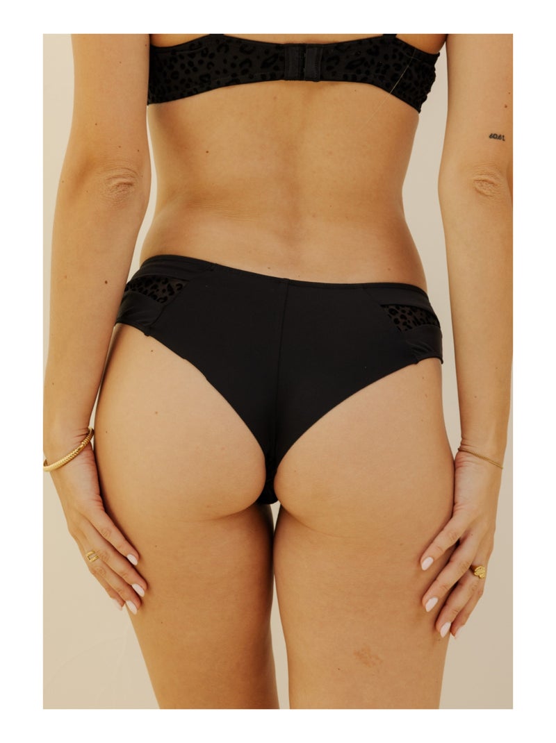Tanga Ciméa Noir - Kiabi