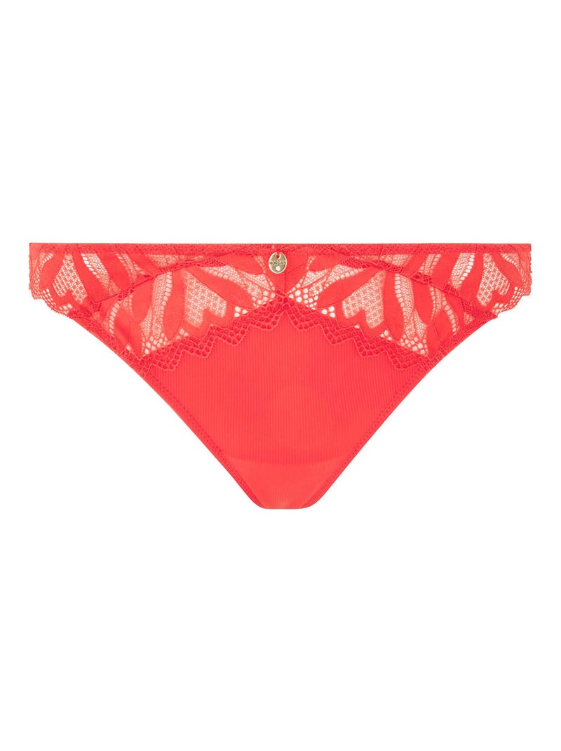 Tanga CLAUDIA - Morgan Lingerie Rouge - Kiabi