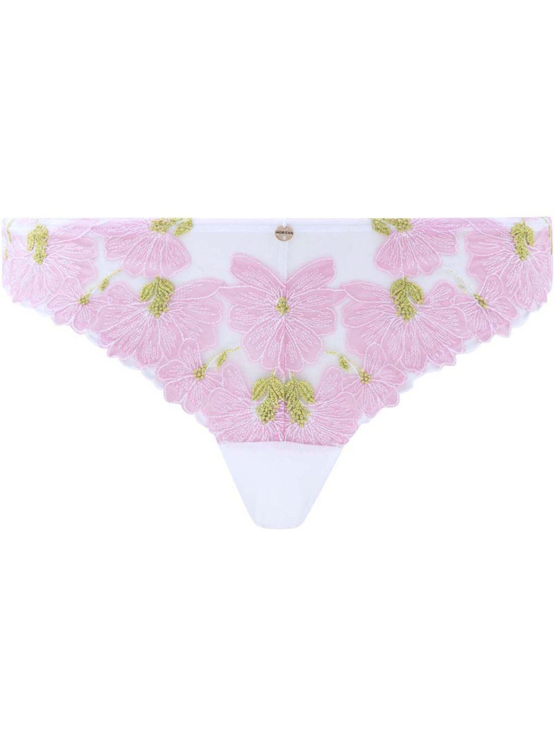 Tanga CLEMENCE - Morgan Lingerie Blanc - Kiabi