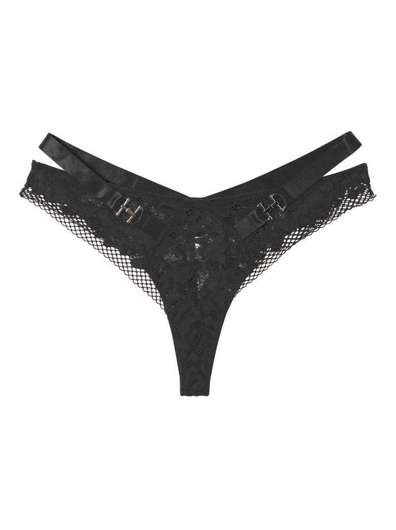 Tanga DANGER - Pomm'Poire Noir - Kiabi
