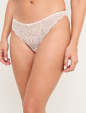 Tanga dentelle Dentelle - RougeGorge Lingerie