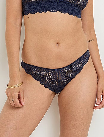 Tanga dentelle Dentelle - RougeGorge Lingerie