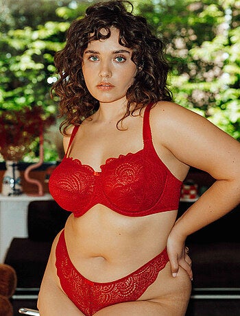Tanga dentelle Dentelle - RougeGorge Lingerie