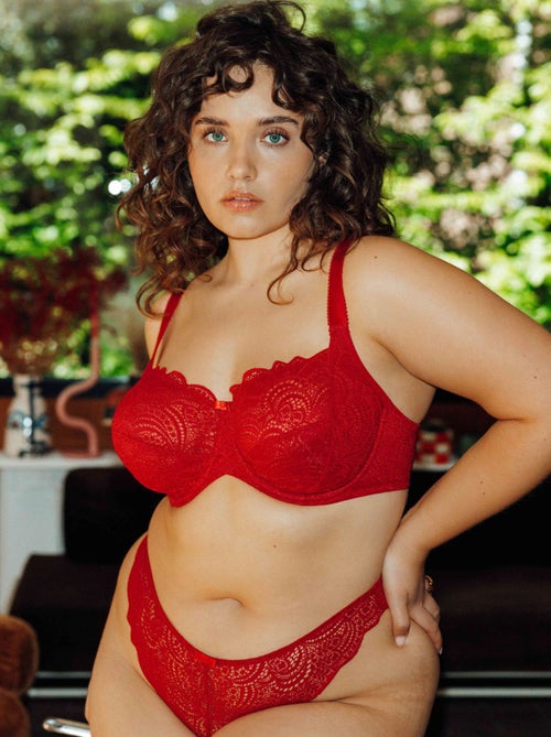Tanga dentelle Dentelle - RougeGorge Lingerie - Kiabi