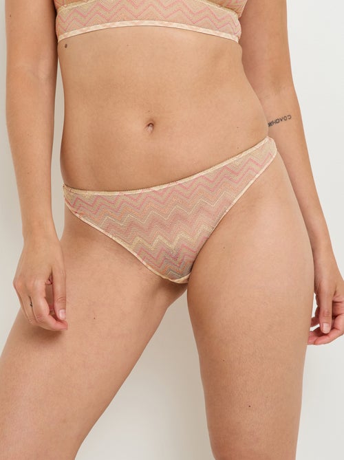 Tanga dentelle Happy - RougeGorge Lingerie - Kiabi