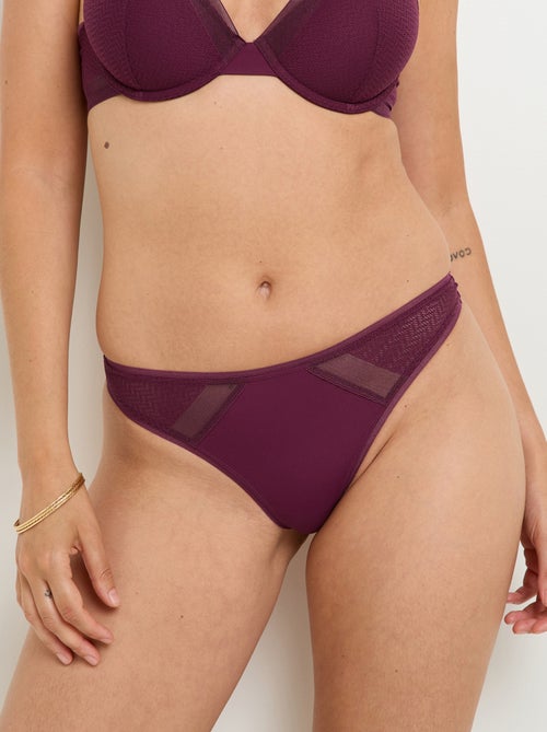 Tanga dentelle Hello - RougeGorge Lingerie - Kiabi