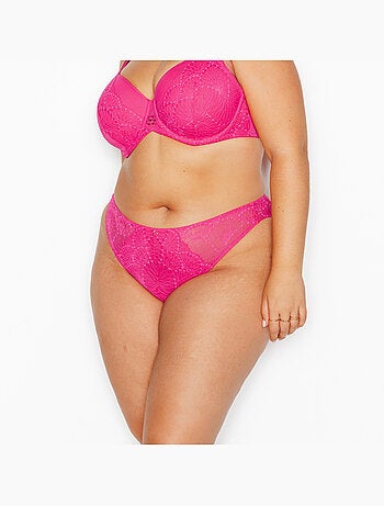 Tanga dentelle Hermine+ - RougeGorge Lingerie