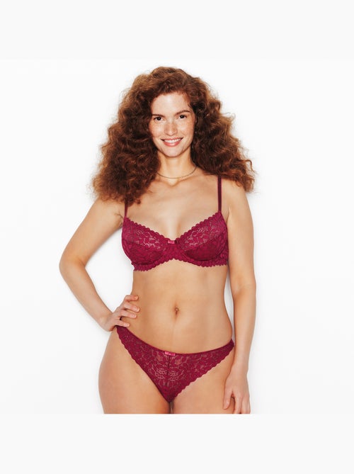 Tanga dentelle Isadora - RougeGorge Lingerie - Kiabi Tanga dentelle Isadora - RougeGorge Lingerie - Kiabi