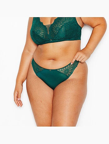 Tanga dentelle jannel - rougegorge lingerie