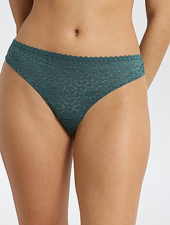 Tanga 'Dim' en dentelle