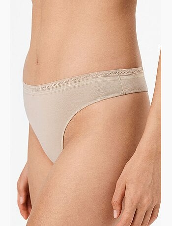 Tanga easy en coton femme penti