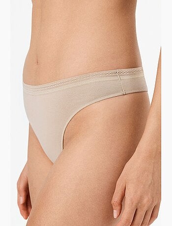 Tanga easy en coton femme penti