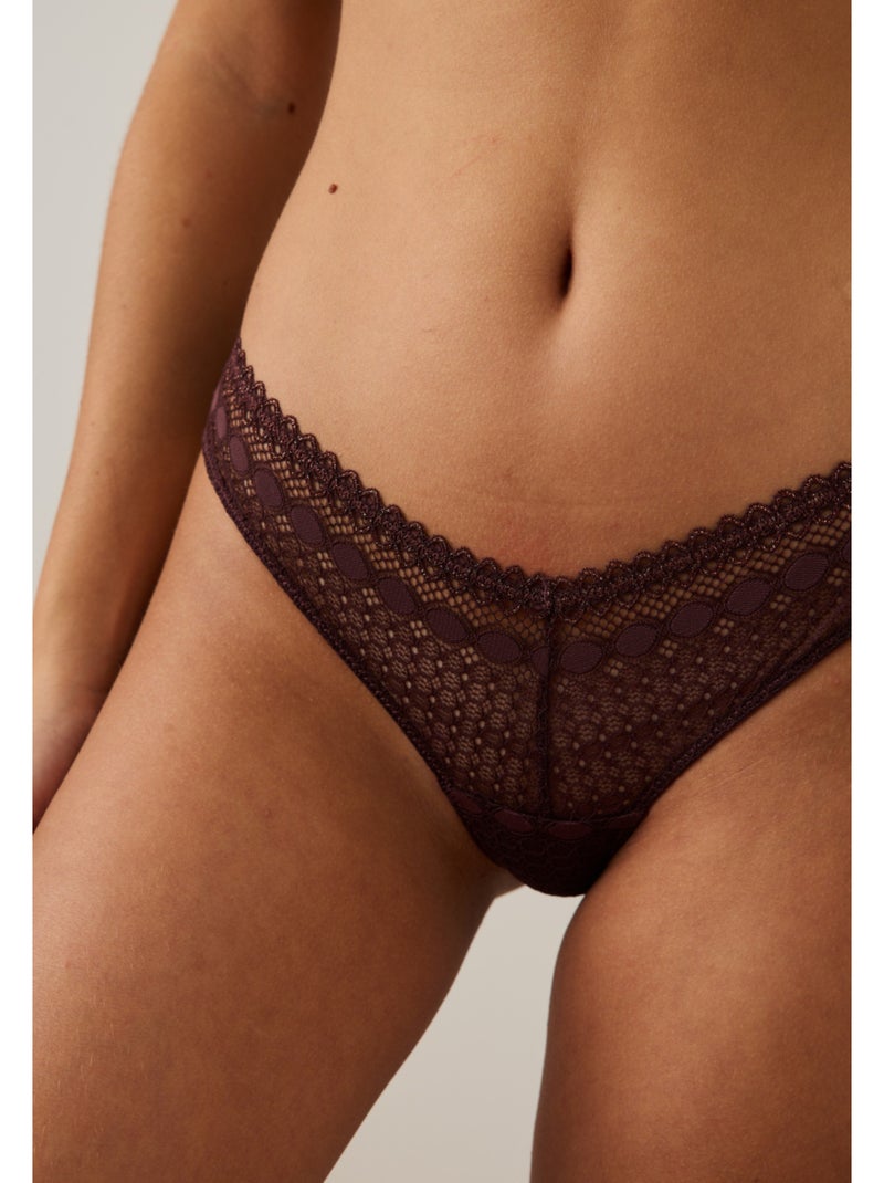 Tanga eden Violet - Kiabi