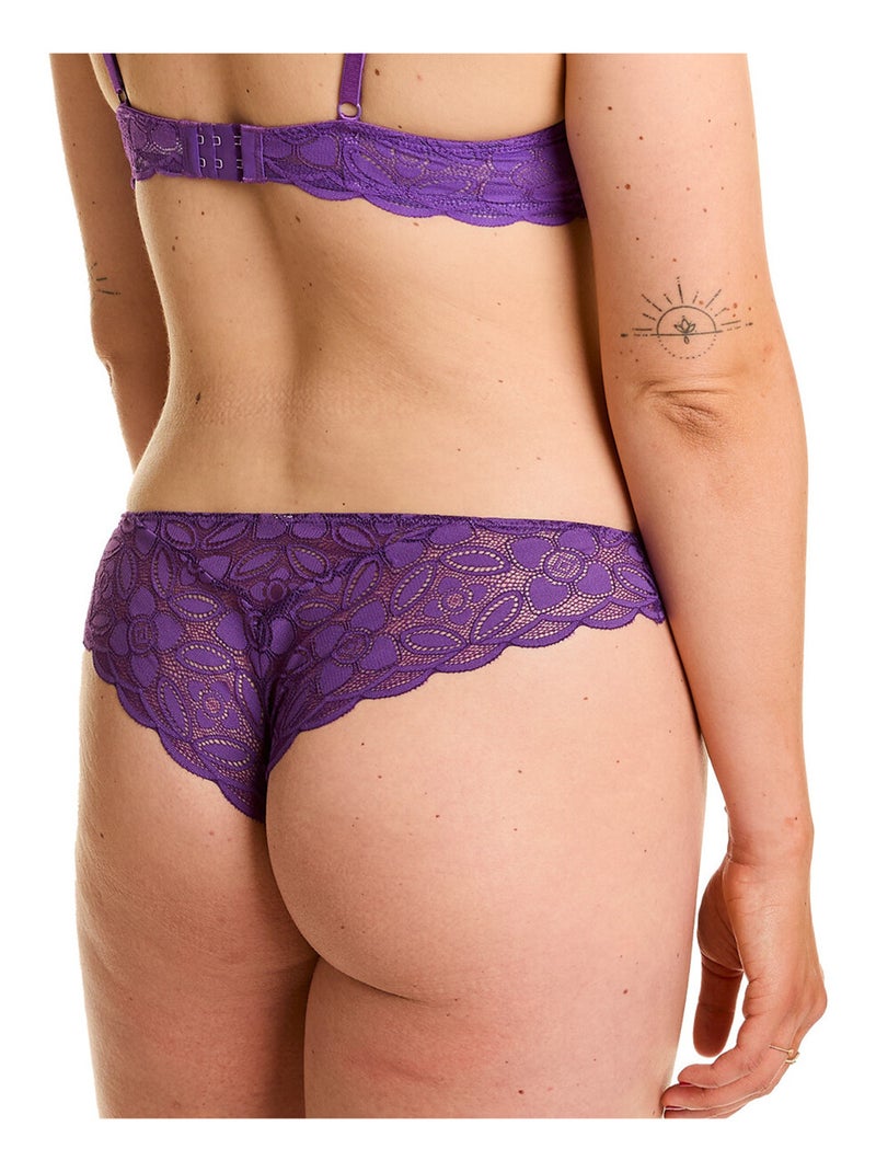 Tanga EDITO - Pomm'Poire Violet - Kiabi