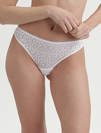 Tanga en dentelle Daily Dentelle