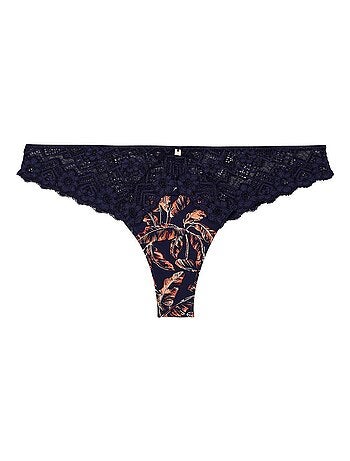 Tanga en dentelle française YAOUNDE - Camille Cerf & Pomm'Poire