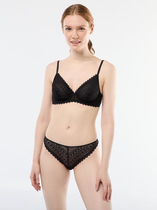 Tanga en dentelle