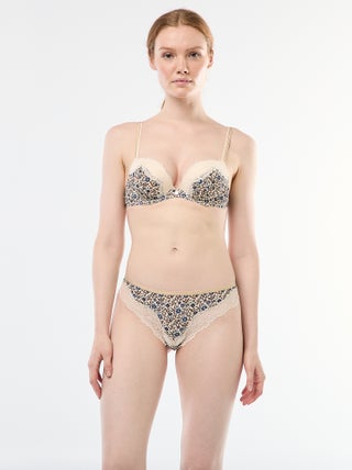 Tanga en microfibre imprimé