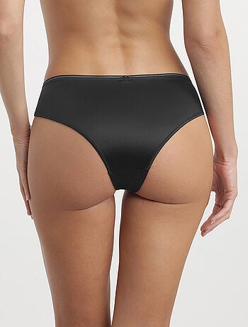 Tanga en microfibre satinée Dim Chéri