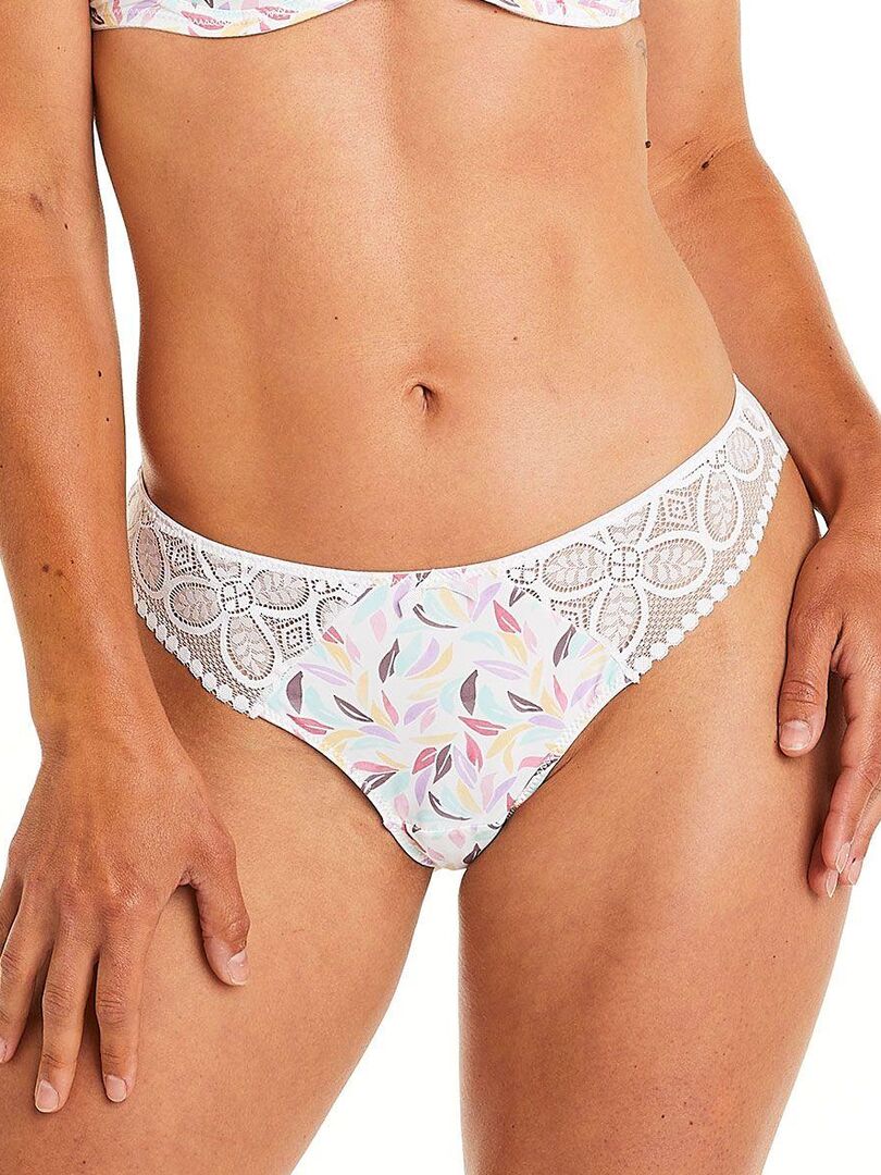 Tanga ENTRACTE - Pomm'Poire Multicolore - Kiabi