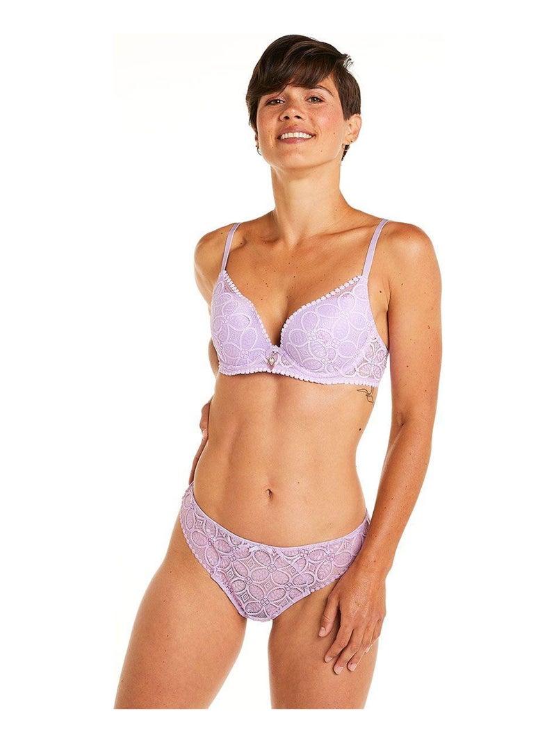 Tanga ENTRACTE - Pomm'Poire Violet - Kiabi