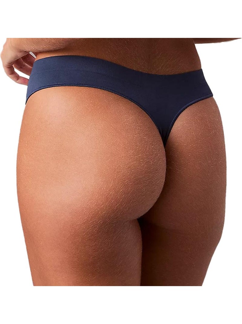 Tanga femme calvin klein jeans Bleu - Kiabi