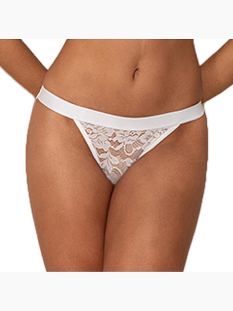 Tanga femme les petites bombes Blanc - Kiabi