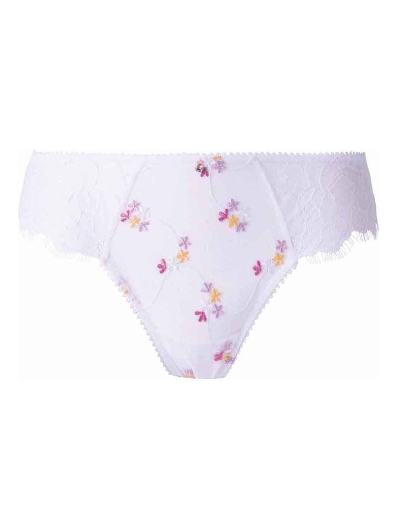 Tanga FRENCHY - Brigitte Bardot Lingerie Blanc - Kiabi