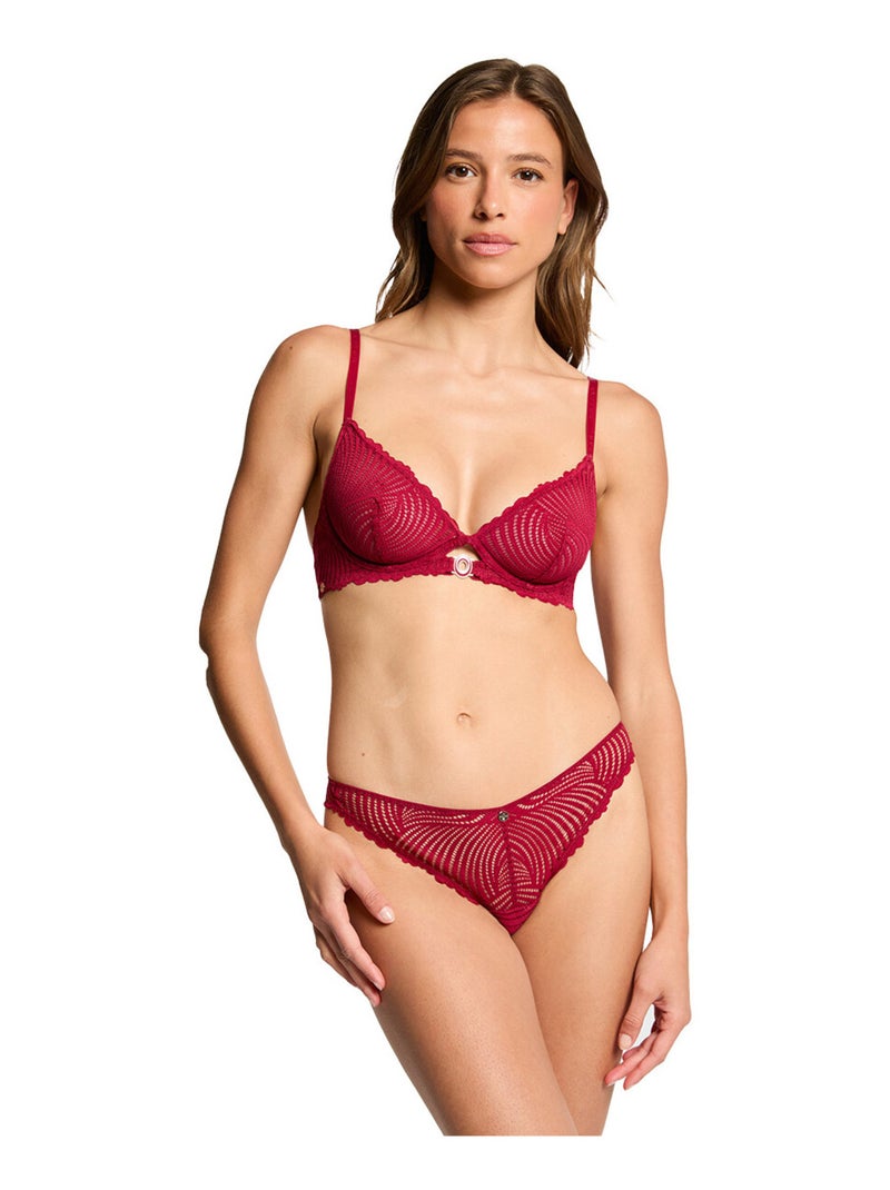 Tanga GLORY - Morgan Lingerie Violet - Kiabi