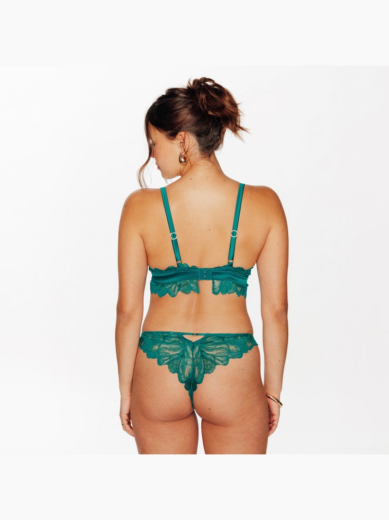 Tanga Grease - RougeGorge Lingerie Vert - Kiabi