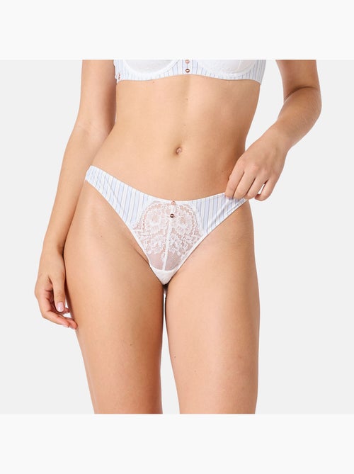 Tanga GUINGUETTE - Brigitte Bardot Lingerie - Kiabi Tanga GUINGUETTE - Brigitte Bardot Lingerie - Kiabi
