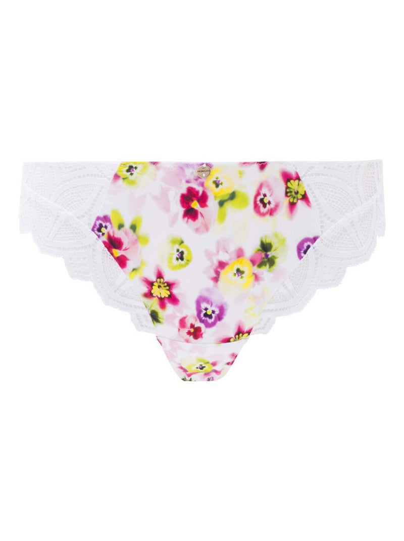 Tanga HELOISE - Morgan Lingerie Blanc - Kiabi
