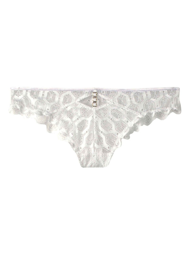 Tanga IMPREVISIBLE - Pomm'Poire Blanc - Kiabi
