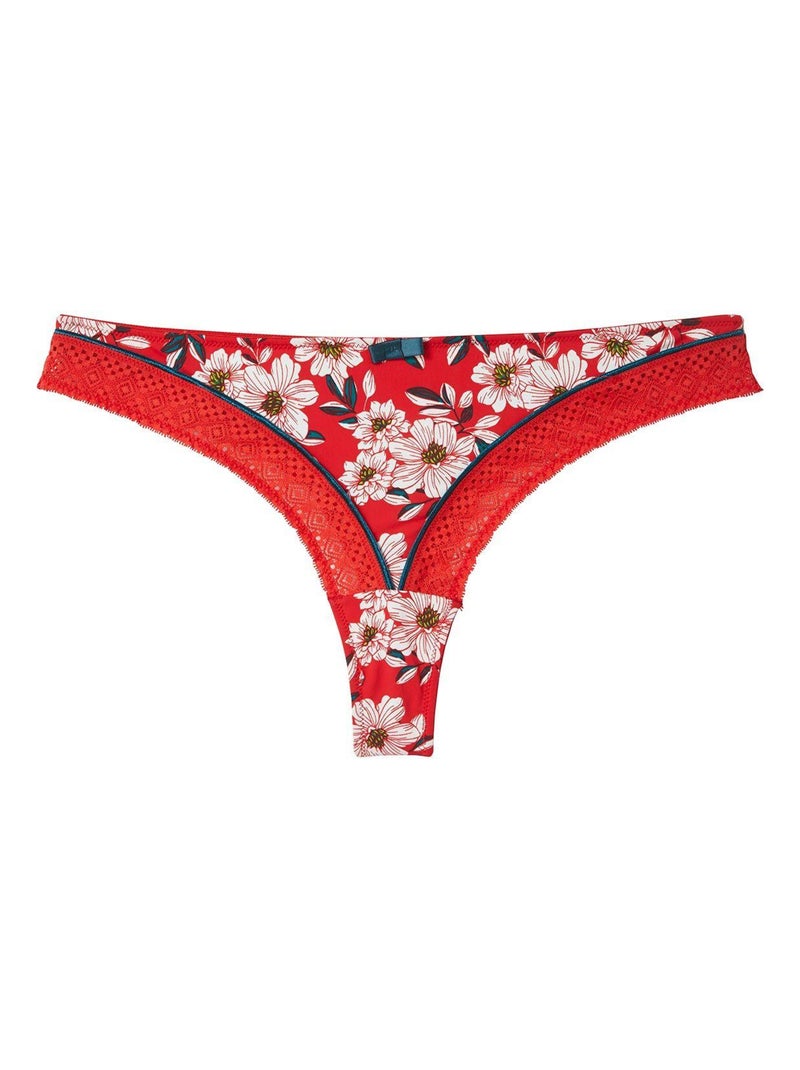 Tanga INCENDIE - Pomm'Poire Rouge - Kiabi