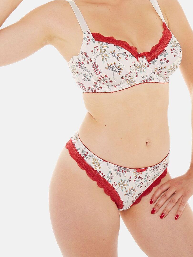 Tanga INSOLENTE - Pomm'Poire Orange - Kiabi