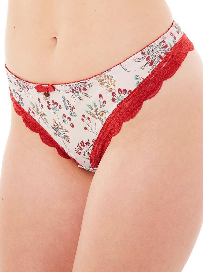 Tanga INSOLENTE - Pomm'Poire Orange - Kiabi