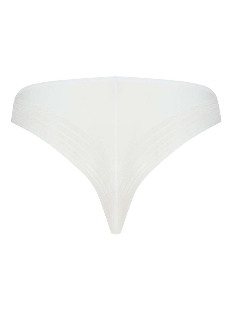 Tanga INVISIBLE Blanc - Kiabi