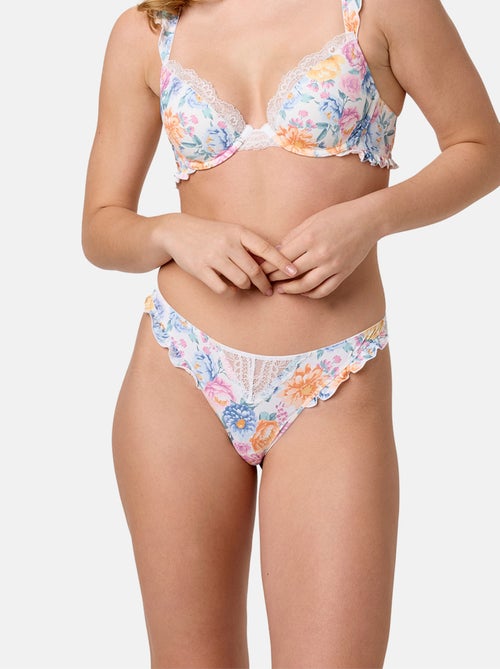 Tanga JARDIN - Brigitte Bardot Lingerie - Kiabi