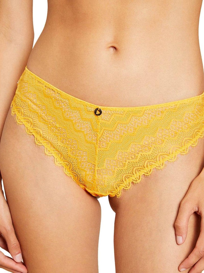 Tanga jaune Adele - Jaune - Kiabi