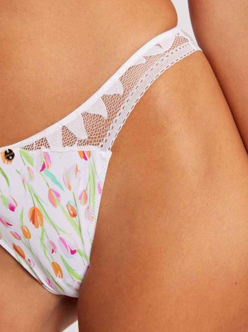 Tanga LINA - Morgan Lingerie Multicolore - Kiabi