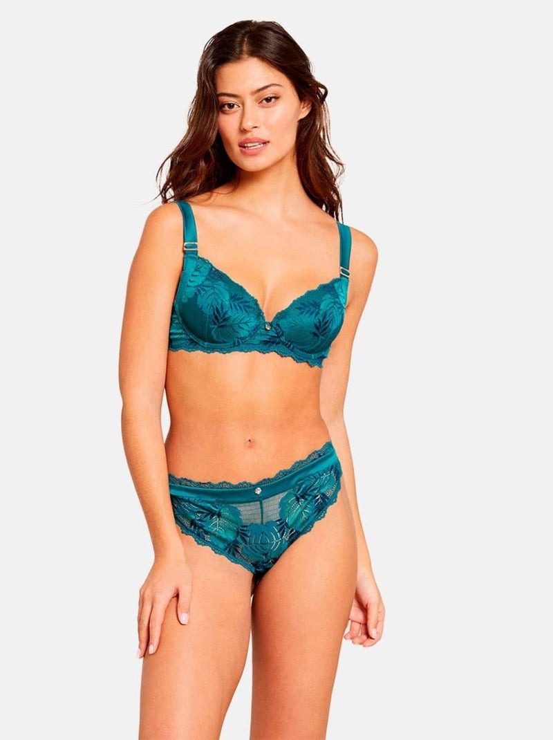 Tanga LINN - Morgan Bleu canard - Kiabi
