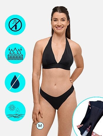 Tanga Maillot de Bain Menstruel - Femme - Flux Léger - Mila - SORIO