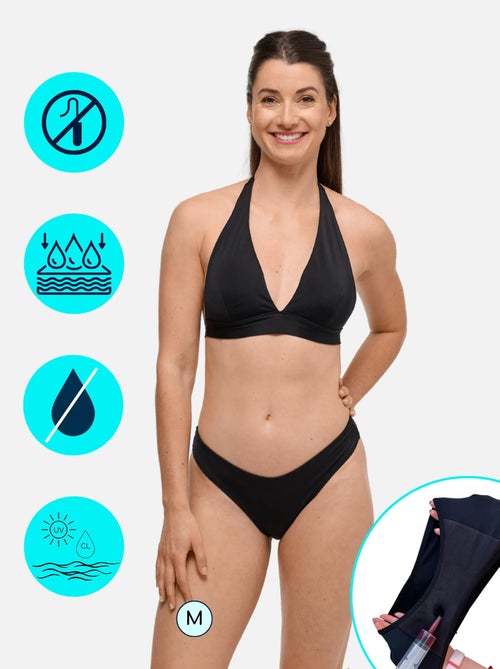 Tanga Maillot de Bain Menstruel - Femme - Flux Léger - Mila - SORIO - Kiabi
