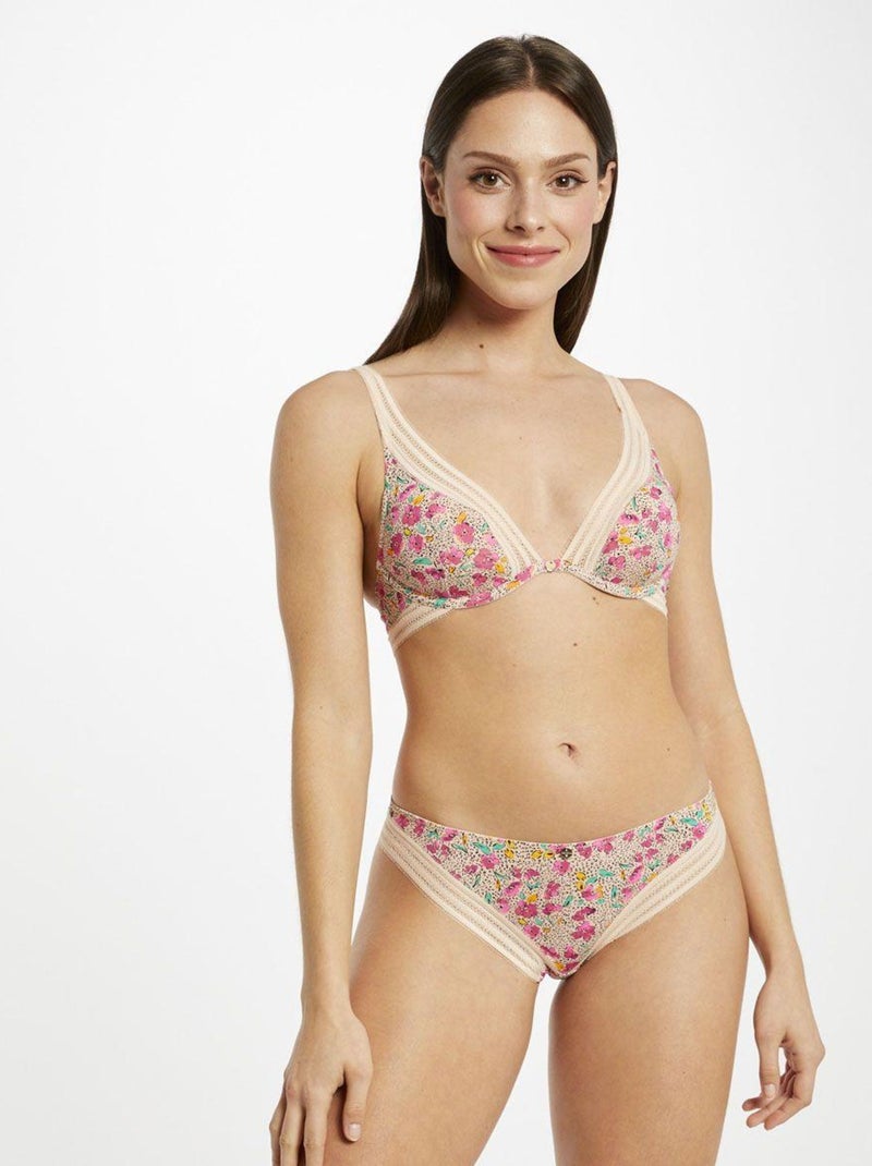 Tanga MARION - Morgan Lingerie Rose - Kiabi