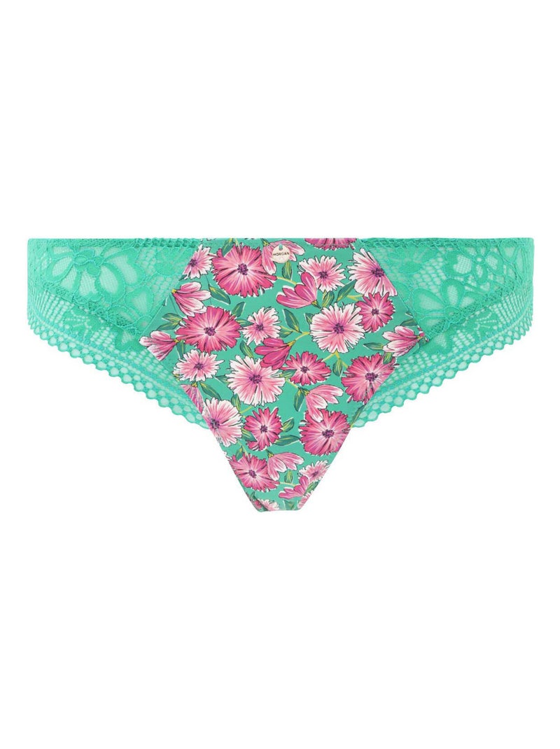 Tanga MATHILDE - Morgan Lingerie Vert - Kiabi