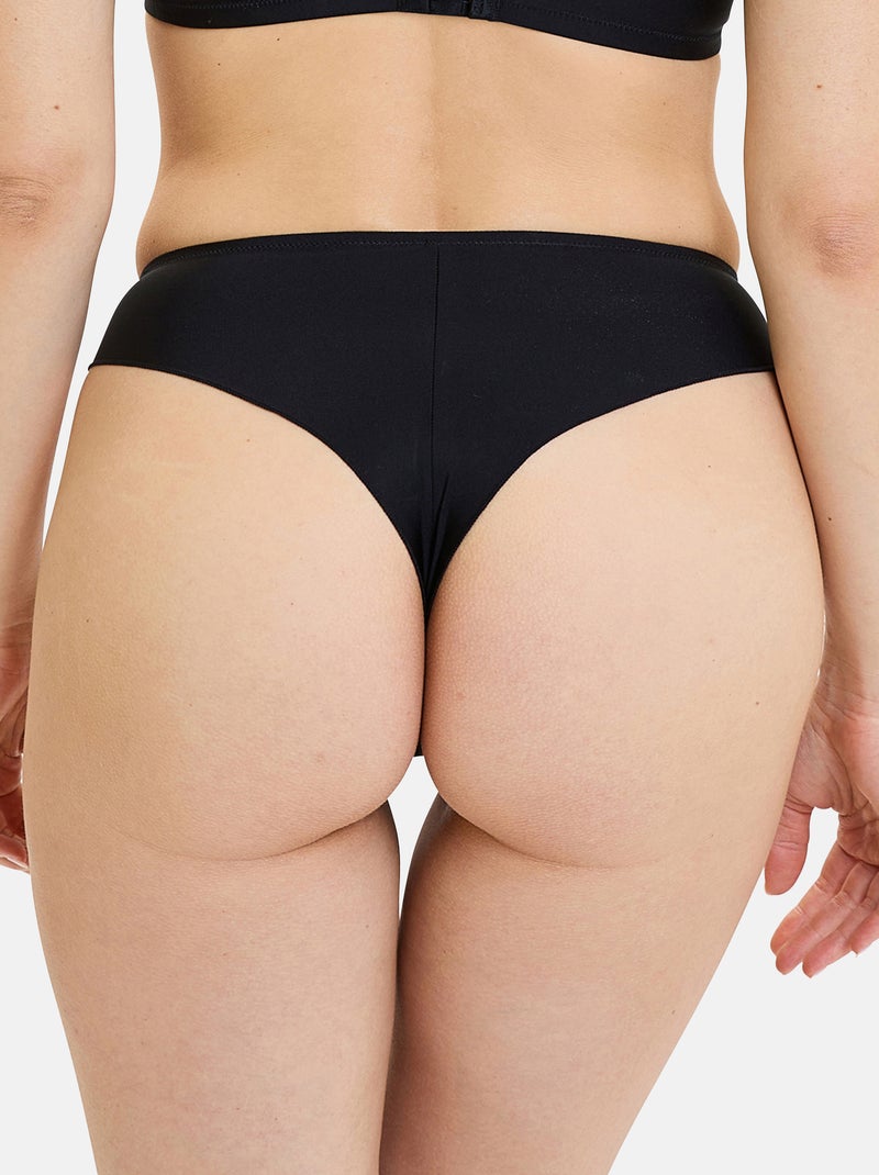 Tanga Mélodie Sans Complexe Noir - Kiabi