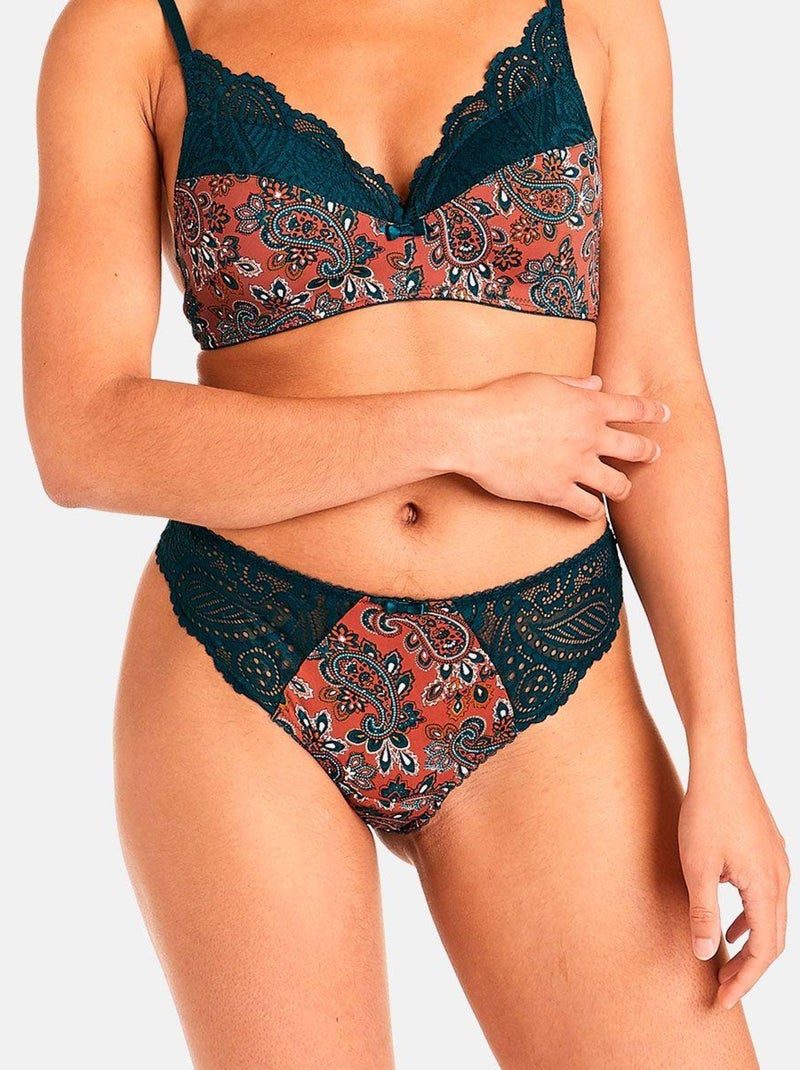 Tanga METRO - Pomm'Poire Marron - Kiabi